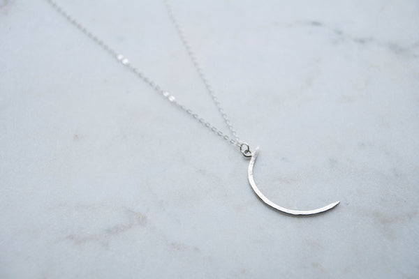 Crescent Moon Necklace - Wild Soul Gems