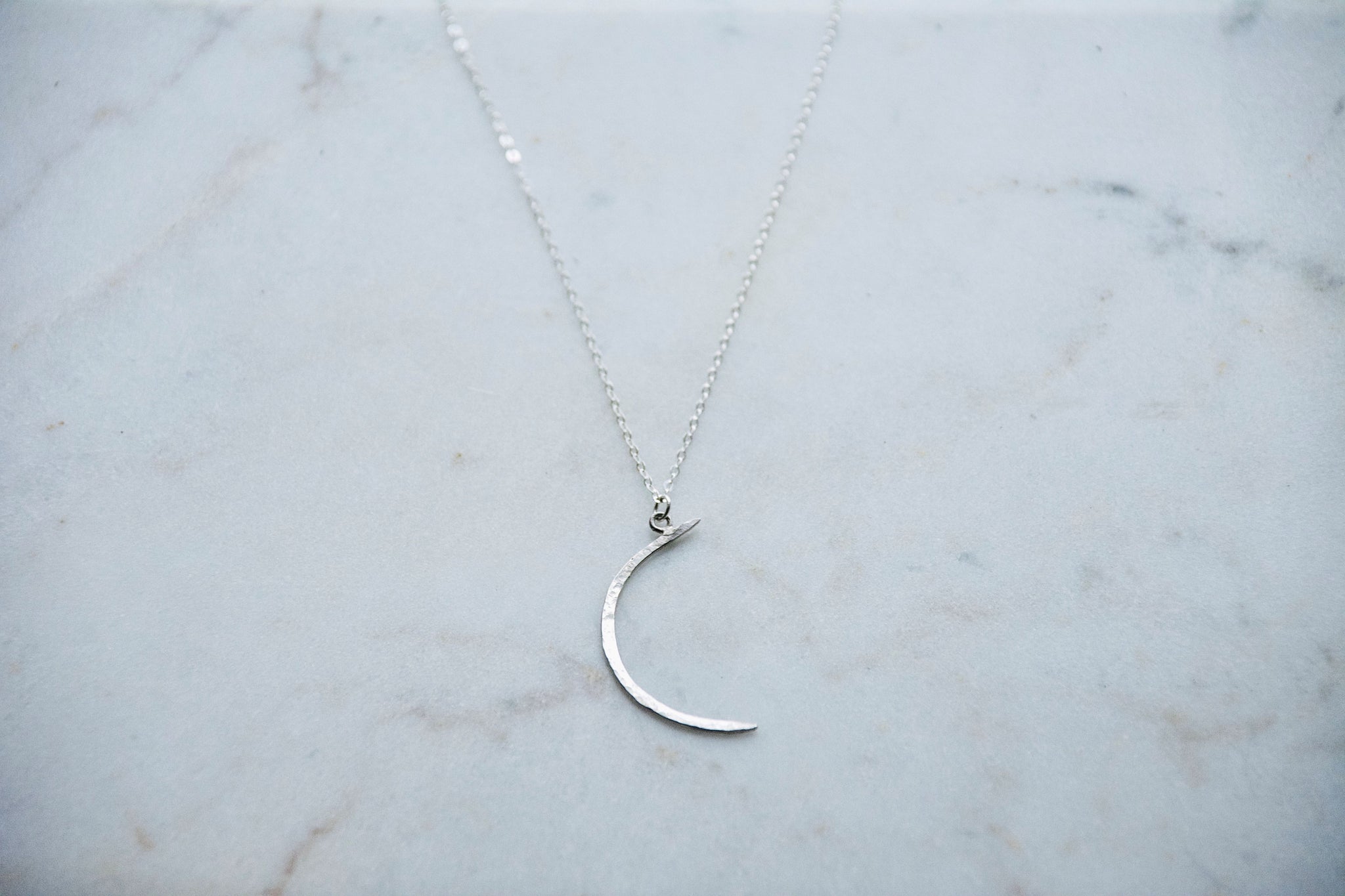 Crescent Moon Necklace - Wild Soul Gems