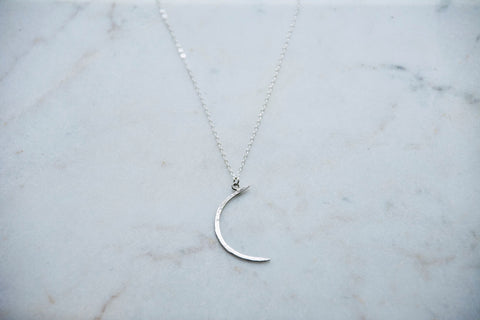 Crescent Moon Necklace - Wild Soul Gems