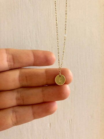 Personalized Disk Necklace - Wild Soul Gems