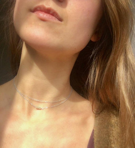 Layered Gemstone Choker - Wild Soul Gems