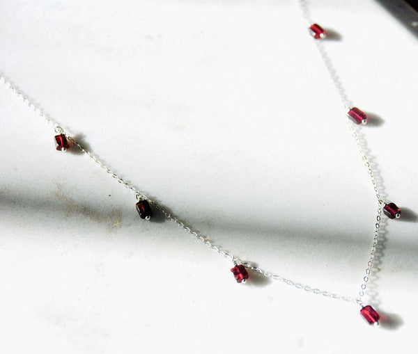 Garnet Necklace - Wild Soul Gems